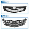 Acura TSX 2009 Base V6 2.4L L4 Front Upper Bumper Grille (2009)