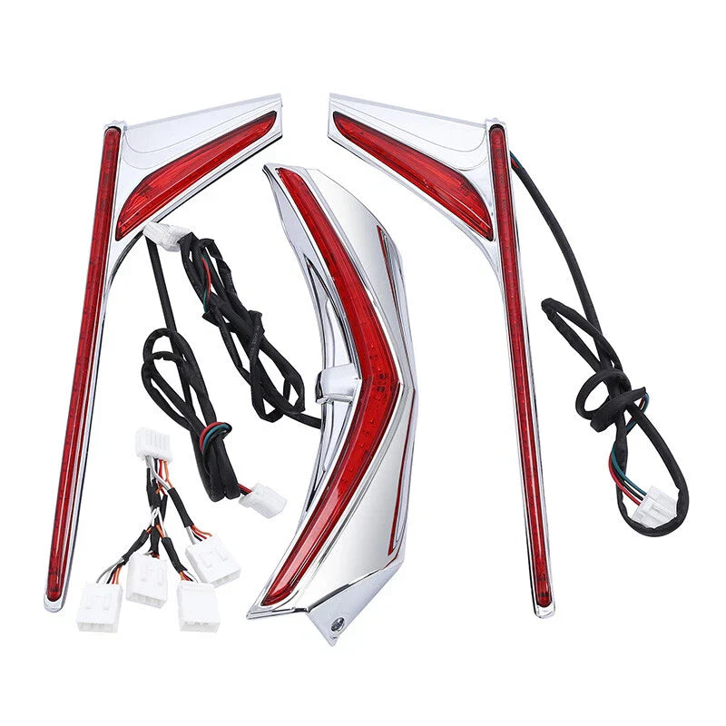 Honda GL1800 Chrome Fender Tip LED Light Strip (2012-2017)