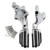 Harley Sportster 883 1200 Chrome Passenger Footpeg Mount Bracket (14-22)