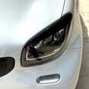 Mercedes Benz Smart Headlight Eyelid Trim Glossy Black (2014-2021)