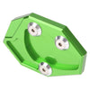 Kawasaki ZX-14R CNC Green Kickstand Pad Side Stand Foot Plate (2008-2011)