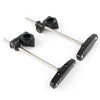 Motorcycle 7 / 8" or 1" Handlebar Blue Windshield