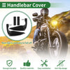 Motorcycle Aluminum Alloy Black 2 x Hand Grips Covers