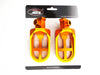 YAMAHA JT2MX CNC Billet Alloy Foot Pegs Set (1972)