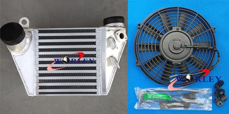 VW Golf MK4 GTI Audi A3 Bora 1.8T 1.9TDI Side Mount Intercooler & Fan (1998-2006)