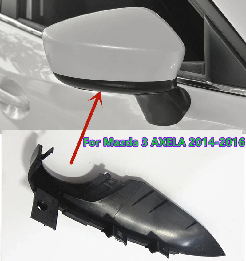 Mazda 3 AXELA Right Passenger Side Rear Mirror Base Plate Cover (2014–2016)
