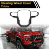 Chevy Colorado Steering Wheel Cover Trims Carbon Fiber Pattern (23 - 24)