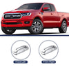 Chevrolet Silver Tone 2x Front Left and Right Exterior Door Handles