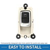 Tesla X Front Driver Beige Door Lock Switch (2015-2017)