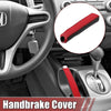 Honda Civic 2006-2011 Black Red Faux Leather Handbrake Cover