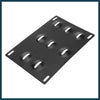 Mercedes Bumper Tow Hook License Plate Mount Bracket