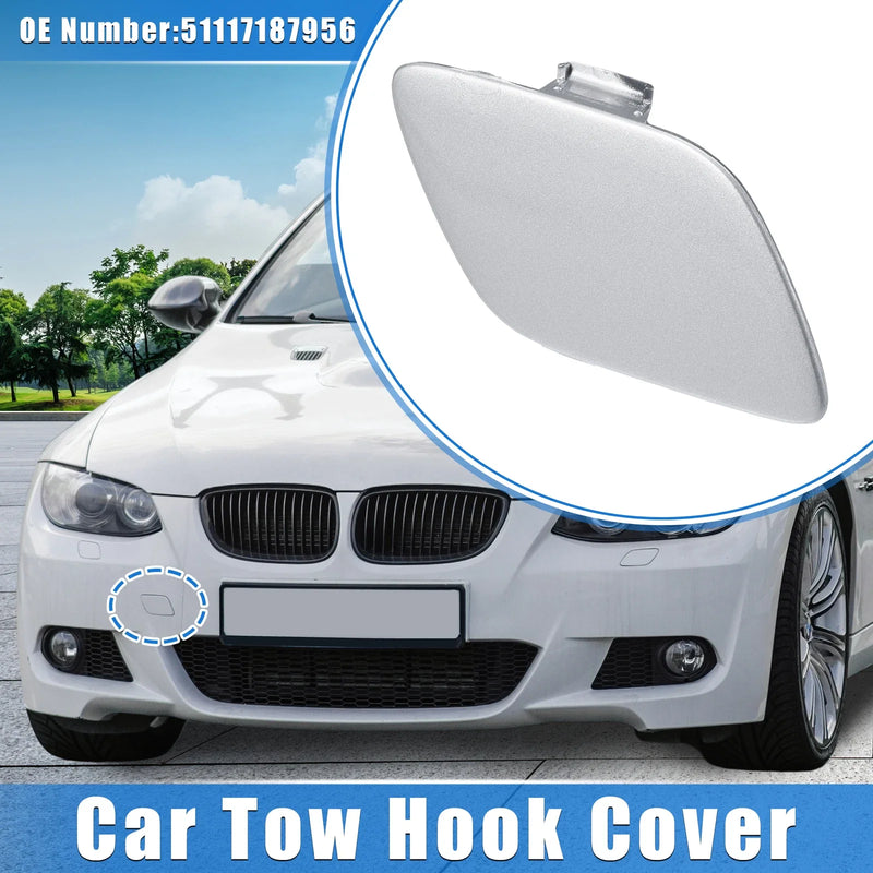 BMW E92 E93 2007-2010 Silver Tone Right Tow Hook Cover
