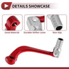 Honda CRF110F (2013-2018) Red Silver Folding Motorcycle Gear Shifter Lever