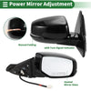 Honda Accord 2013-2017 Manual Folding Gloss Black Right Side Door Mirror