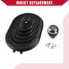 Jeep Wrangler (2007-2013) Black Gear Shifter Boot Cover