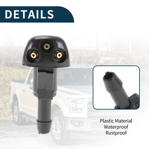 Kia Sorento 2 x Front Windshield Washer Nozzles (2003-2009)