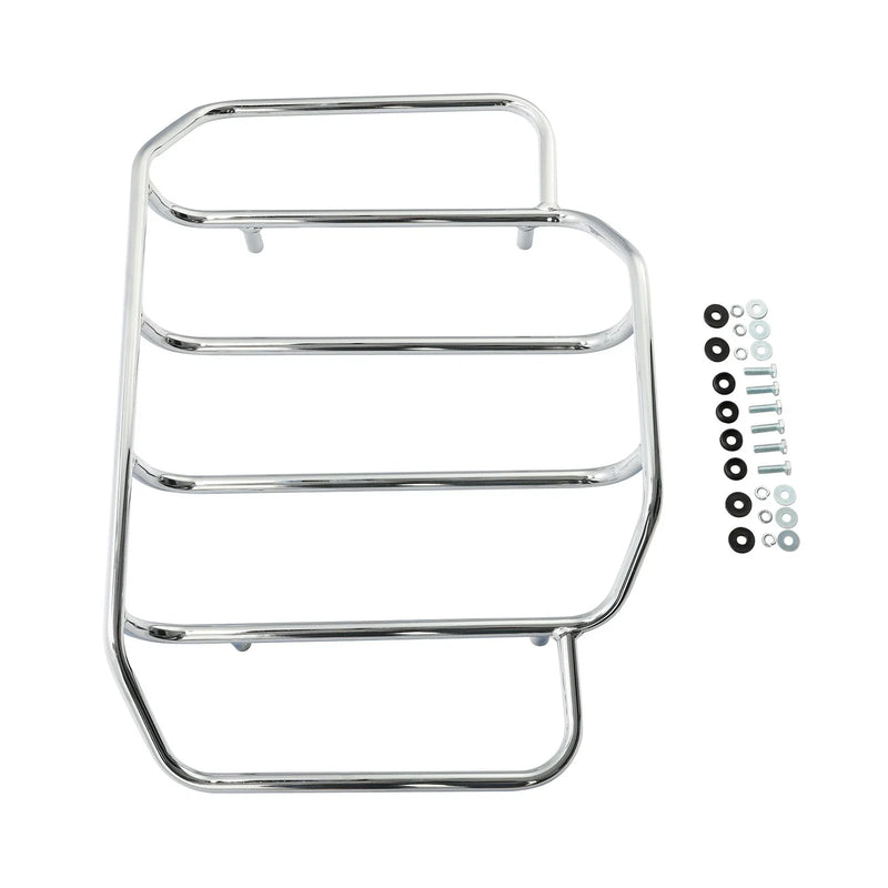 Harley Touring Road King Street Glide Chrome Luggage Top Rack (2009-2023)