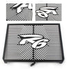 YAMAHA YZF-R6 (2017-2020) - Black Radiator Grille Guard Cover