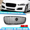 Jaguar XE (2015-2020) Honeycomb Carbon Fiber Look Front Bumper Grille Mesh