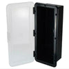 Caravan Boat RV 2KG Can Fire Extinguisher Holder Black Clear Door