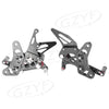 Suzuki SV650 CNC Adjustable Rearset Footpegs (2017)