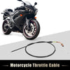 Honda CM125 Throttle Cable Wire / 110cm 43.3" Rubber Coated Black