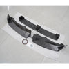 BMW X6 G06 M Sport Carbon Black Front Bumper Lip Spoiler (2023-Up)