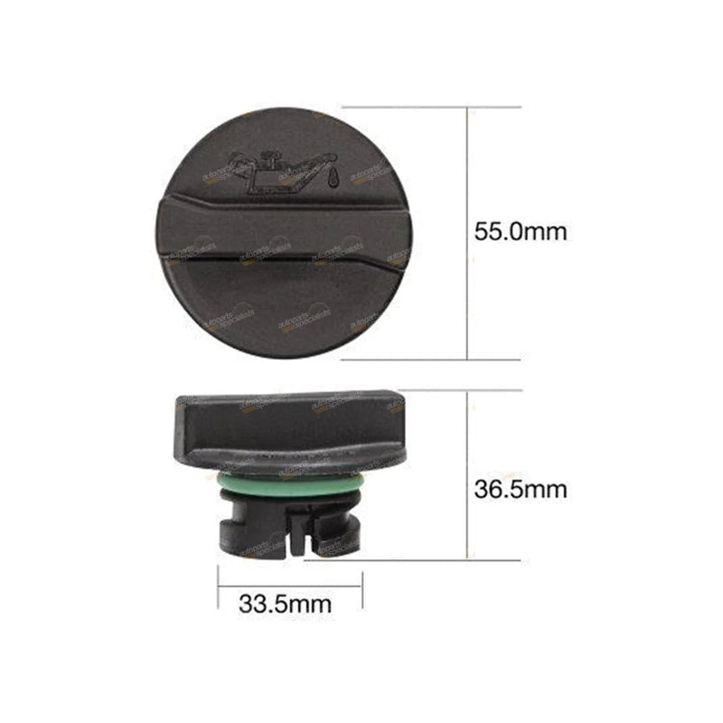 Tridon Engine Oil Cap Plastic Push & Turn