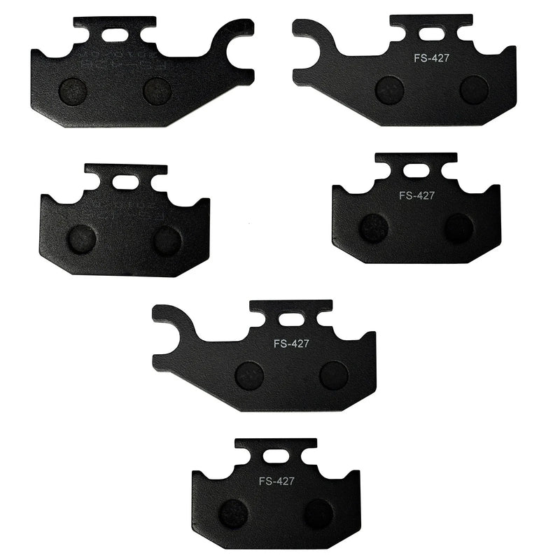 Can-Am Outlander 500 / MAX Front & Rear Severe Duty Brake Pads (2007–2012)