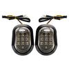 Universal Motorcycle Amber LED Flush Mount Turn Signal Lights