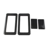 Jeep Wrangler JK (2011-2017) Black 4 x Car Rear Seat Switch Cover Trim