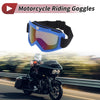 Motorcycle 1 Pc Motorcycle Riding Goggles Blue Purple Lens Blue Frame