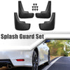 Toyota Camry Mud Flaps 1 x Front & Rear Black Splash Guards