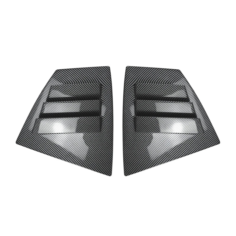 Subaru WRX STI (2014-2021) 2 x Carbon Look Rear Window Louver Trim