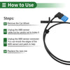 Mercedes-Benz CLA250 ABS Wheel Speed Sensor (2014-2019)