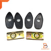 Toyota Hilux Ute Black Fender Side Door Wing Mirrors (72-83)