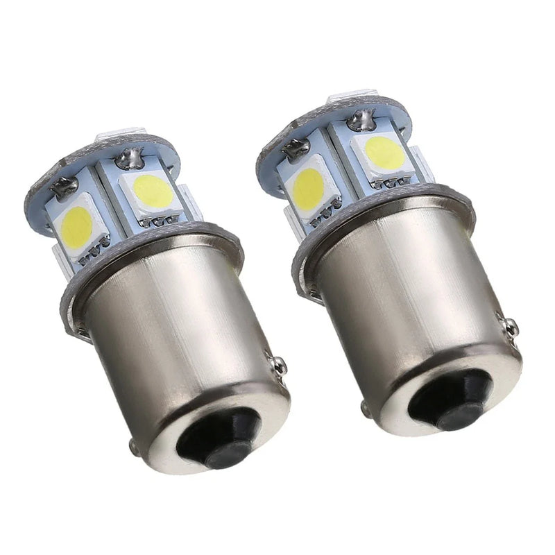 RV Camper Trailer 4 x White 1156 BA15S LED Interior Light Bulbs
