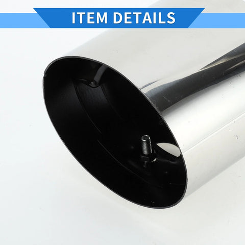 Honda Accord 1 Pc Slant Cut Exhaust Tip 4.7" Inlet (2008-2012)