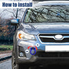 Subaru BRZ Blue Front Bumper Trailer Ring Eye Tow Hook Screw (2013–2023)