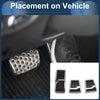Mitsubishi Outlander Manual Footrest Pedals Cover Set (2013-2020)