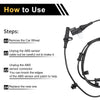 Ford F-150 2010 ABS Wheel Speed Sensor (2010)