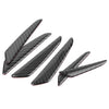 Benz 6 x Universal Carbon Fiber Door Edge Guards (Various Years)