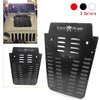 Jeep Wrangler JK (2007-2018) - Powdercoat Black Hood Louver