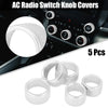 Dodge Ram 1500 5 x AC Radio Switch Knob Cover (2018 - 2020)