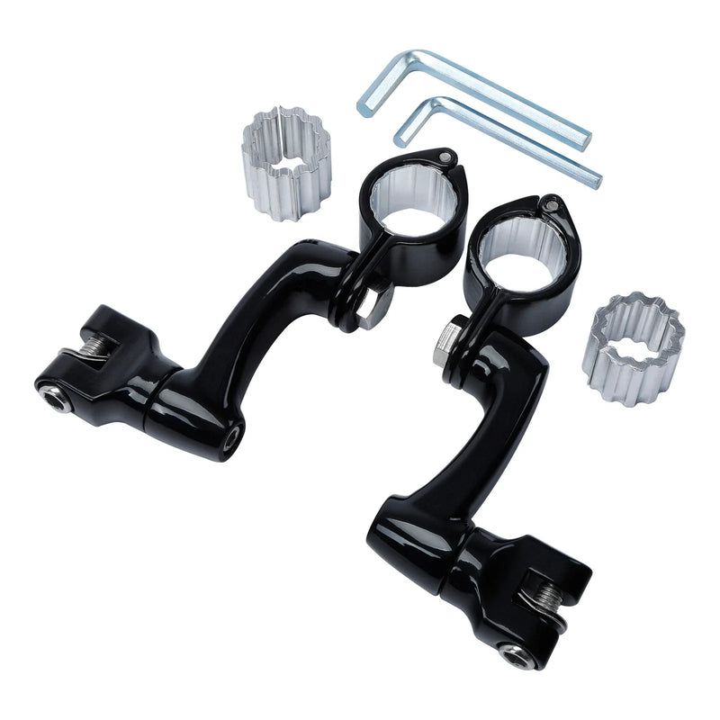 Harley Touring Black Highway Bar Footpegs (2022-2023)