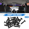 Ford Mustang (2005-2012) Black 20 x Canopy Seal Buckle Clips
