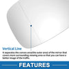 Volvo XC70 XC90 Heated Left Mirror Glass (2007-2014)