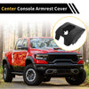 GMC Sierra 1500 Microfiber Leather Black Console Lid Armrest Cover