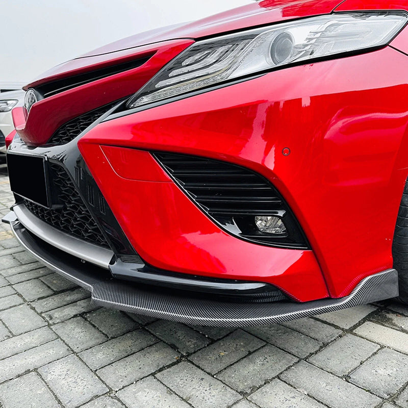 Toyota Camry 8th Sport Front Spoiler Lip Splitter (2018-2020)