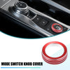 Ford Explorer (2020-2022) - Aluminum Red Car Mode Switch Knob Cover Trim